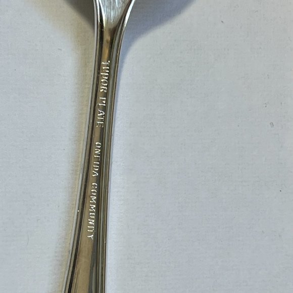 Set of 5 Oneida Queen Bess II Teaspoon Spoon 6" silverplate flatware - Picture 4 of 5